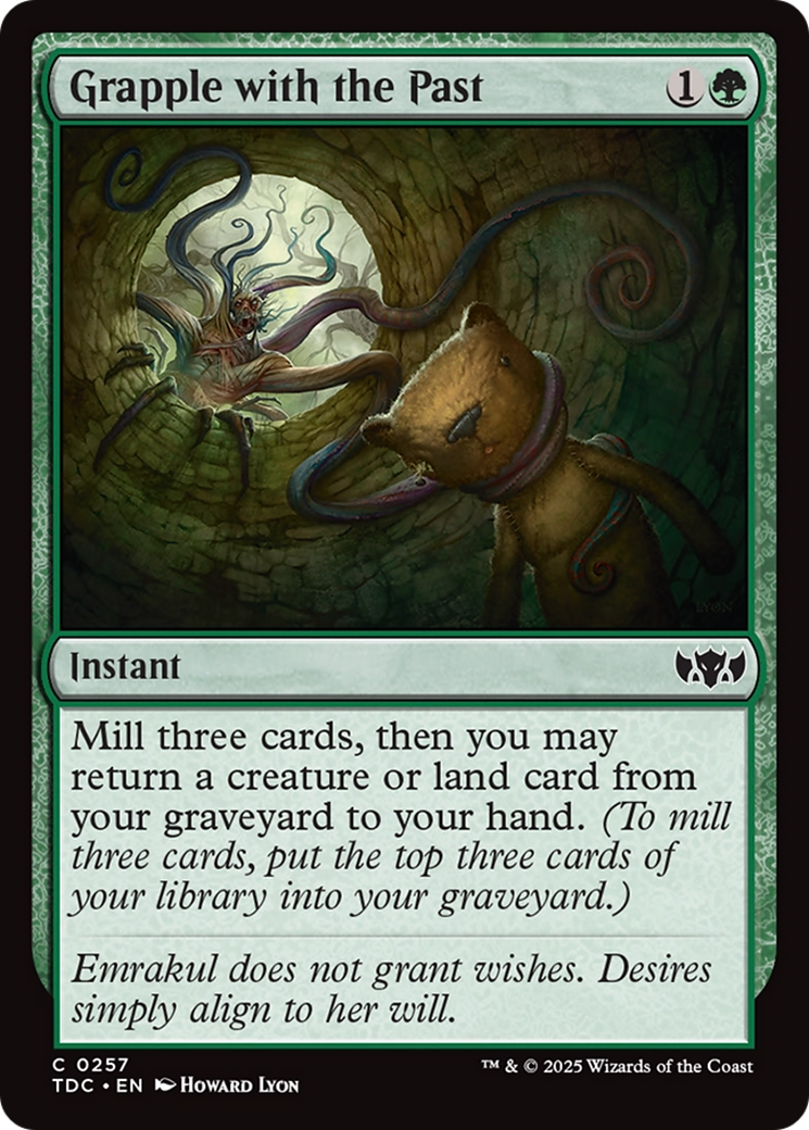 Grapple with the Past [Tarkir: Dragonstorm Commander] | Exor Games Bridgewater