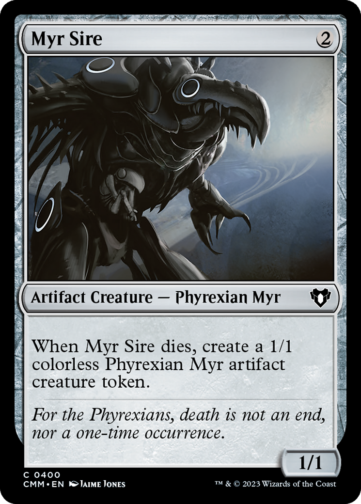 Myr Sire [Commander Masters] | Exor Games Bridgewater