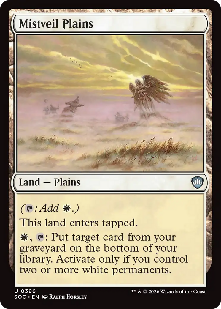 Mistveil Plains [Secrets of Strixhaven Commander] | Exor Games Bridgewater