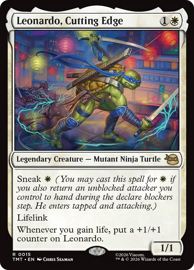 Leonardo, Cutting Edge [Teenage Mutant Ninja Turtles] | Exor Games Bridgewater