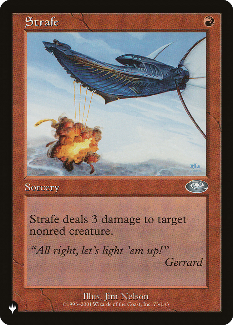 Strafe [The List Reprints] | Exor Games Bridgewater