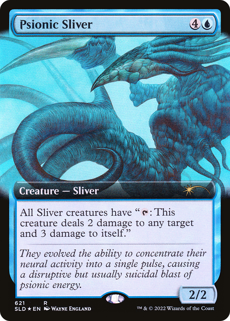 Psionic Sliver (Extended Art) [Secret Lair Drop Promos] | Exor Games Bridgewater