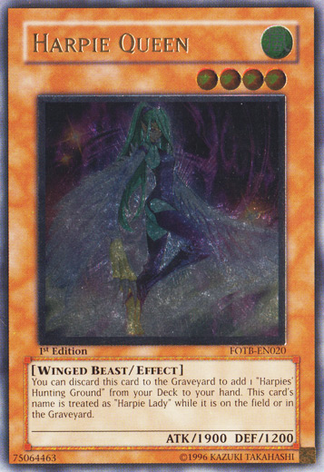 Harpie Queen [FOTB-EN020] Ultimate Rare | Exor Games Bridgewater