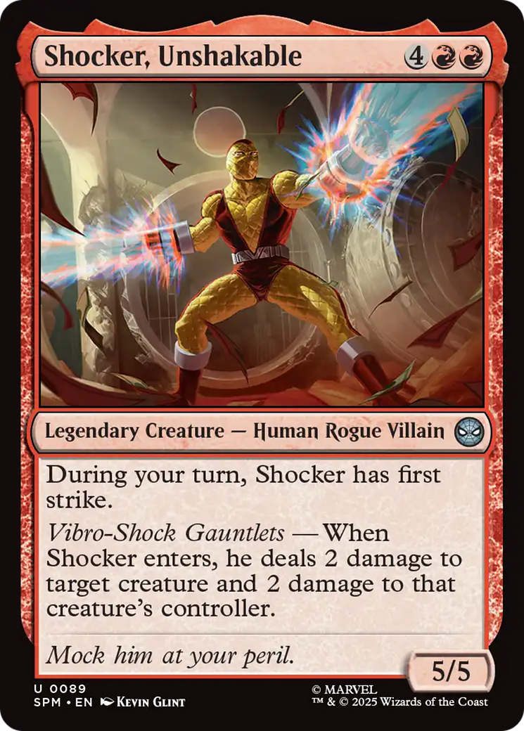 Shocker, Unshakable [Marvel's Spider-Man] | Exor Games Bridgewater