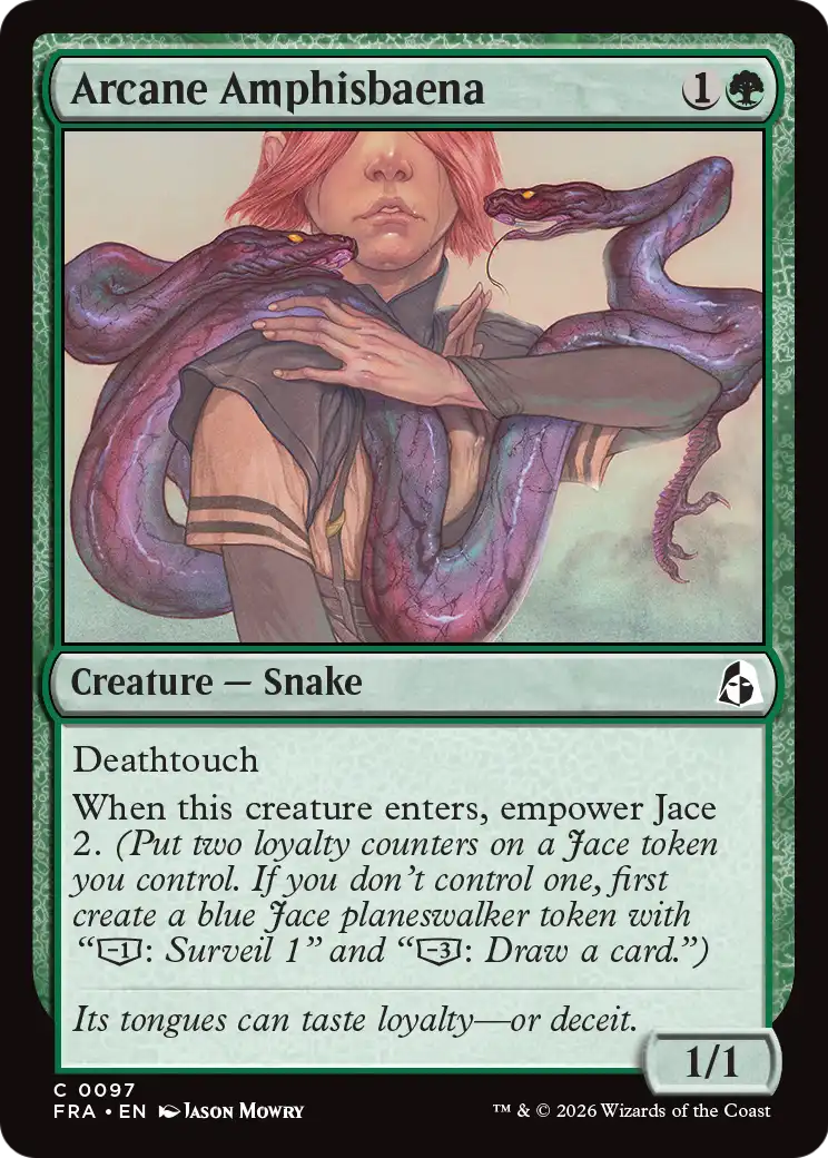 Arcane Amphisbaena [Reality Fracture] | Exor Games Bridgewater