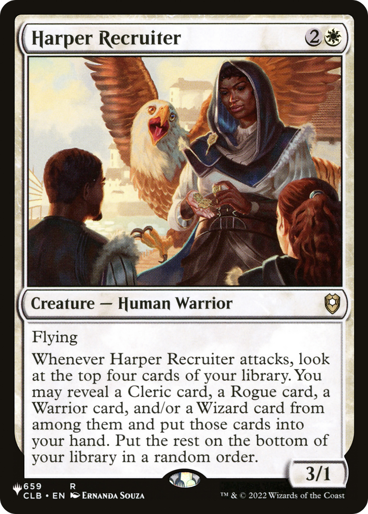 Harper Recruiter (CLB) [The List] | Exor Games Bridgewater
