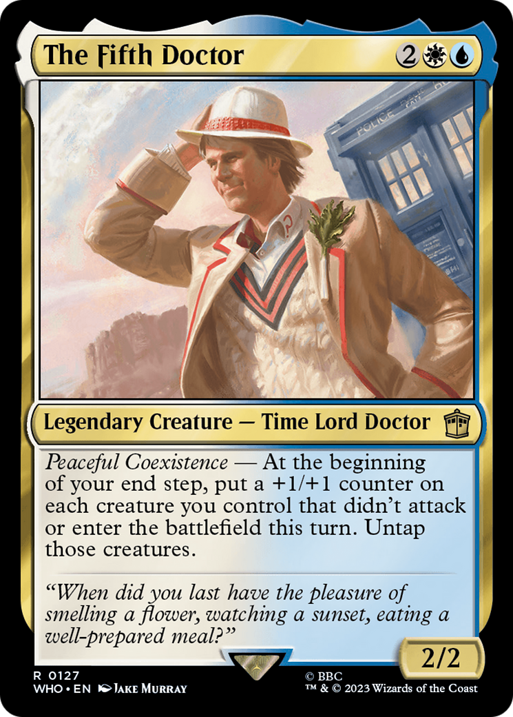 The Fifth Doctor [Doctor Who] | Exor Games Bridgewater