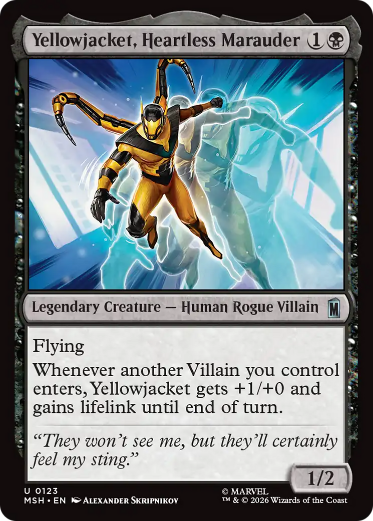 Yellowjacket, Heartless Marauder [Marvel Super Heroes] | Exor Games Bridgewater