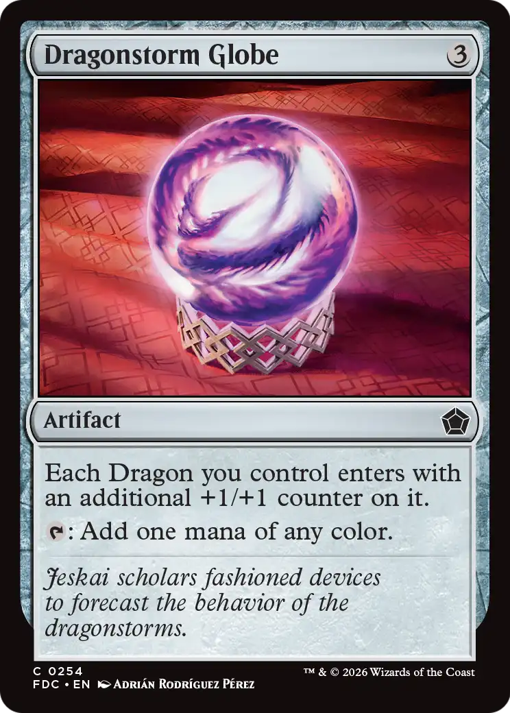 Dragonstorm Globe [Foundations Commander] | Exor Games Bridgewater