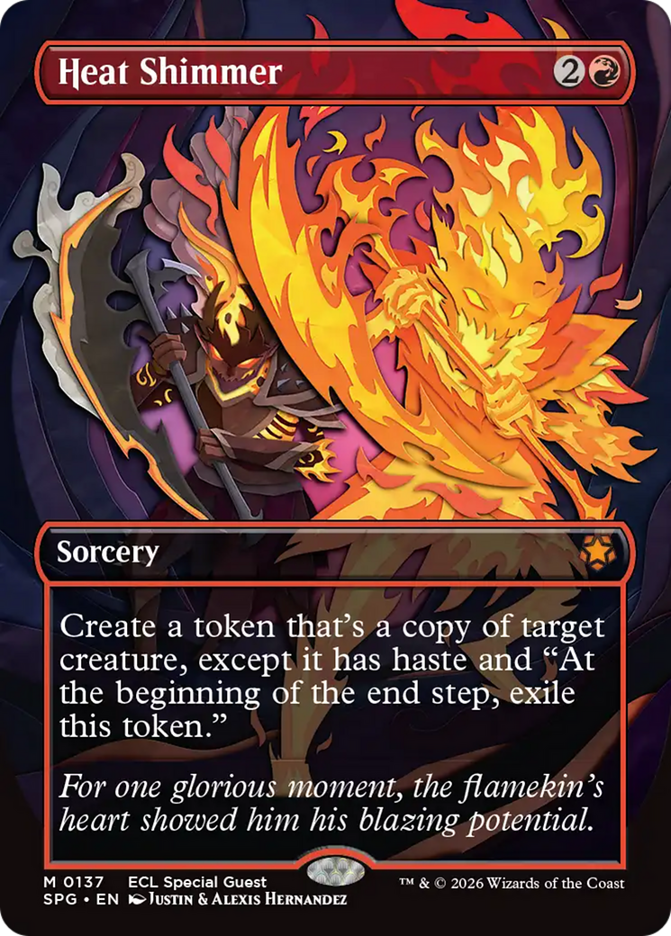Heat Shimmer (Borderless) [Lorwyn Eclipsed Special Guests] | Exor Games Bridgewater
