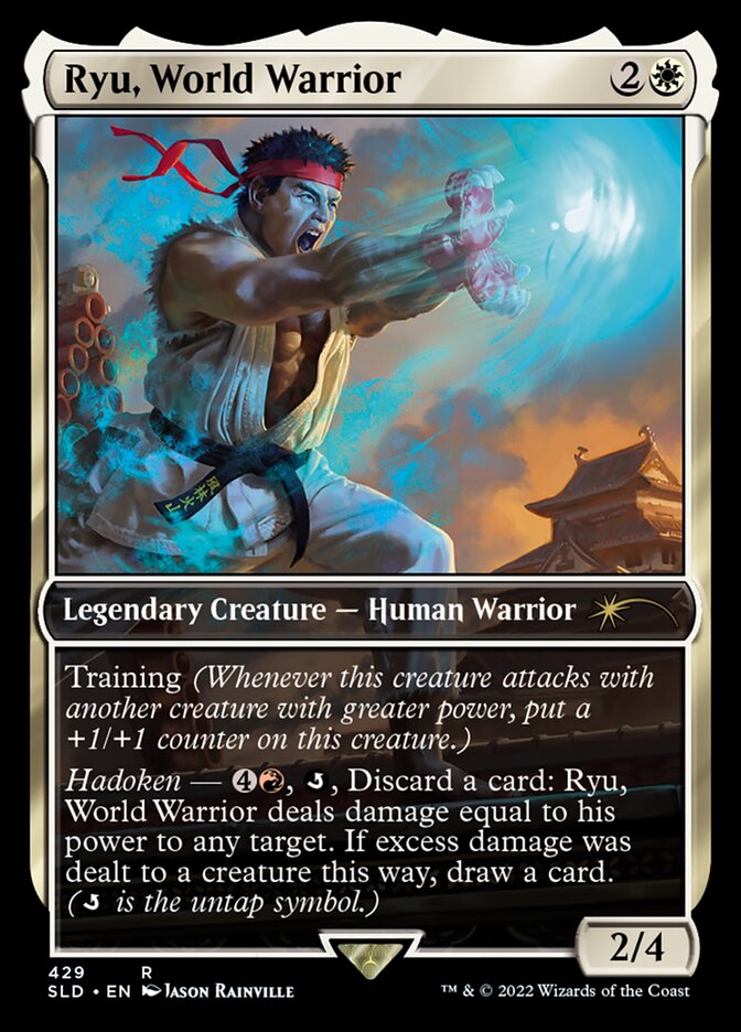 Ryu, World Warrior [Secret Lair Drop Series] | Exor Games Bridgewater