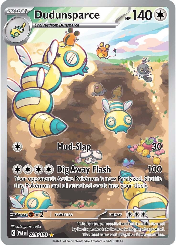 Dudunsparce (229/193) [Scarlet & Violet: Paldea Evolved] | Exor Games Bridgewater