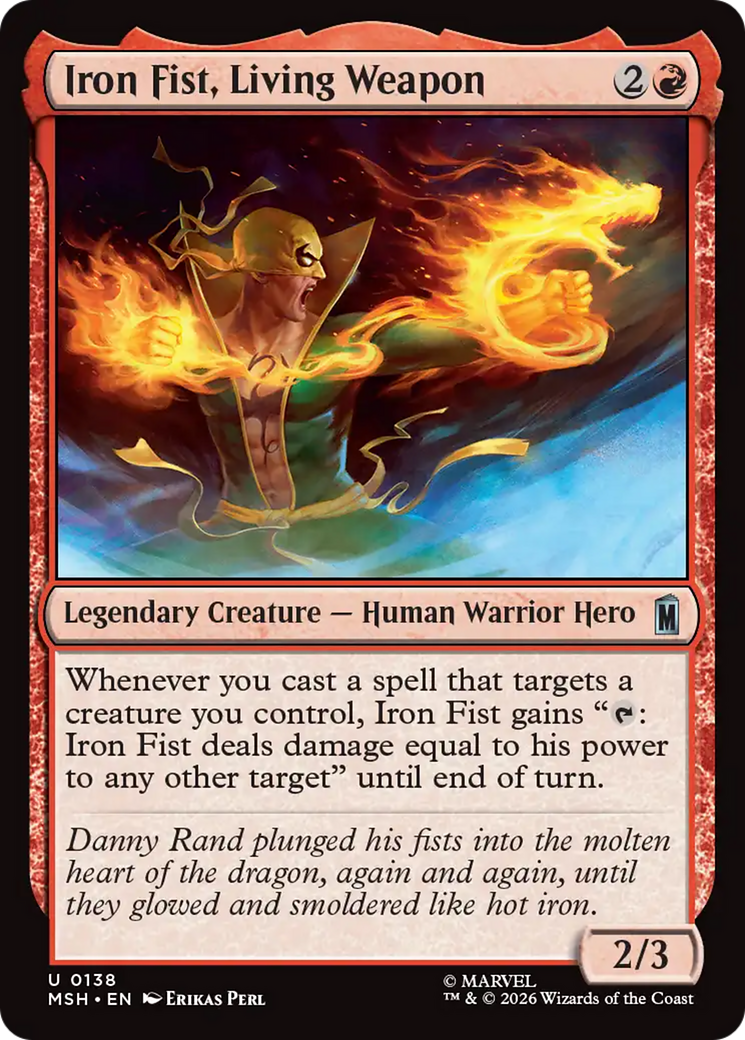 Iron Fist, Living Weapon [Marvel Super Heroes] | Exor Games Bridgewater