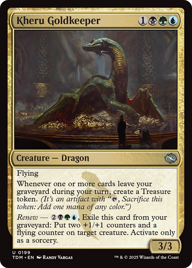 Kheru Goldkeeper [Tarkir: Dragonstorm] | Exor Games Bridgewater