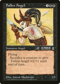 Fallen Angel (Oversized) [Oversize Cards] | Exor Games Bridgewater