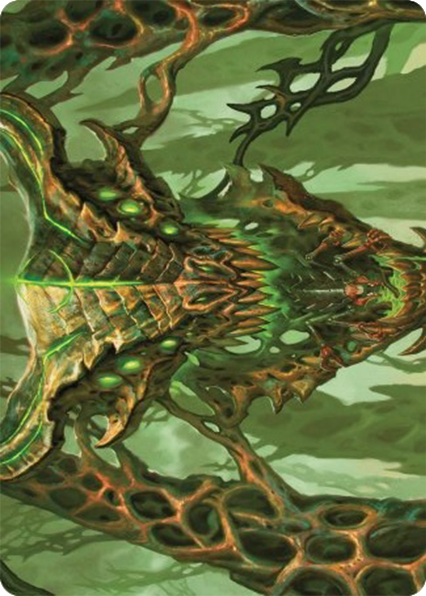 Colossal Dreadmask Art Card [Modern Horizons 3 Art Series] | Exor Games Bridgewater