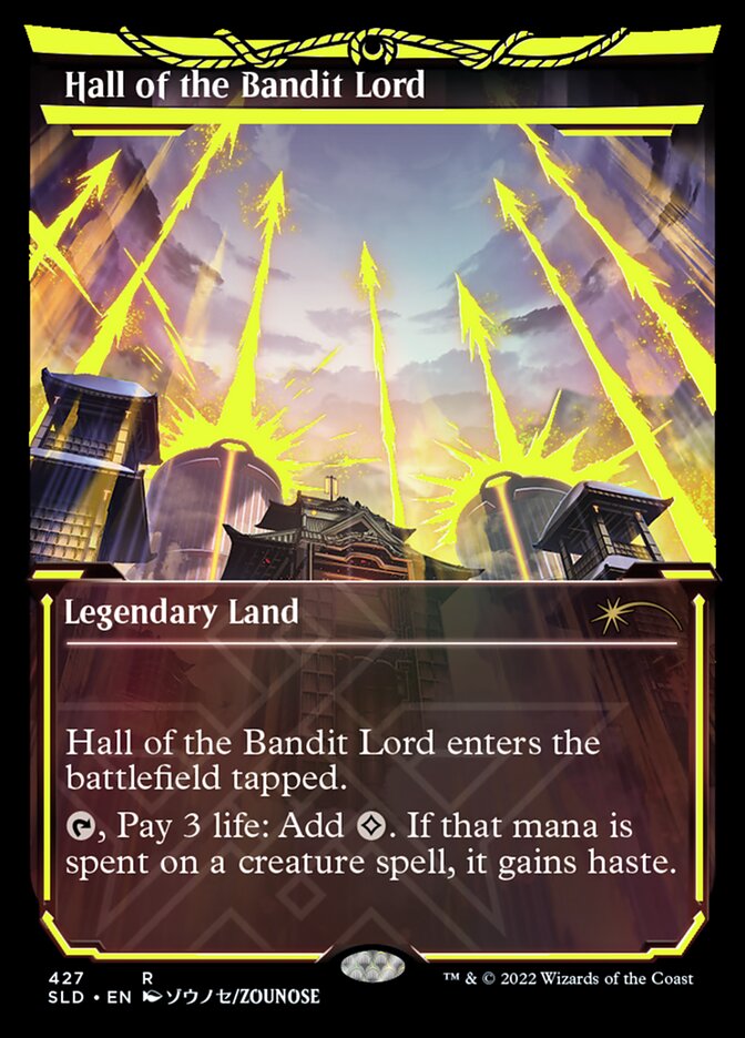 Hall of the Bandit Lord (Neon Ink Yellow) [Secret Lair Drop Series] | Exor Games Bridgewater