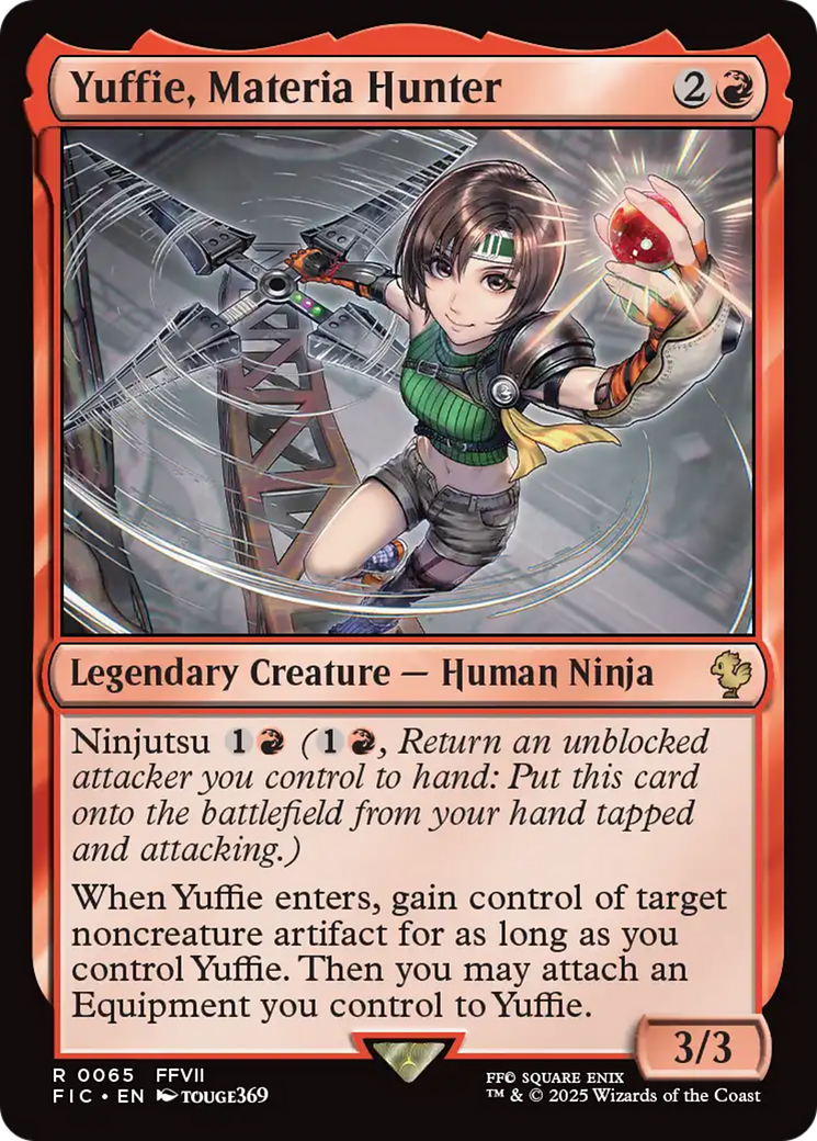 Yuffie, Materia Hunter [FINAL FANTASY Commander] | Exor Games Bridgewater