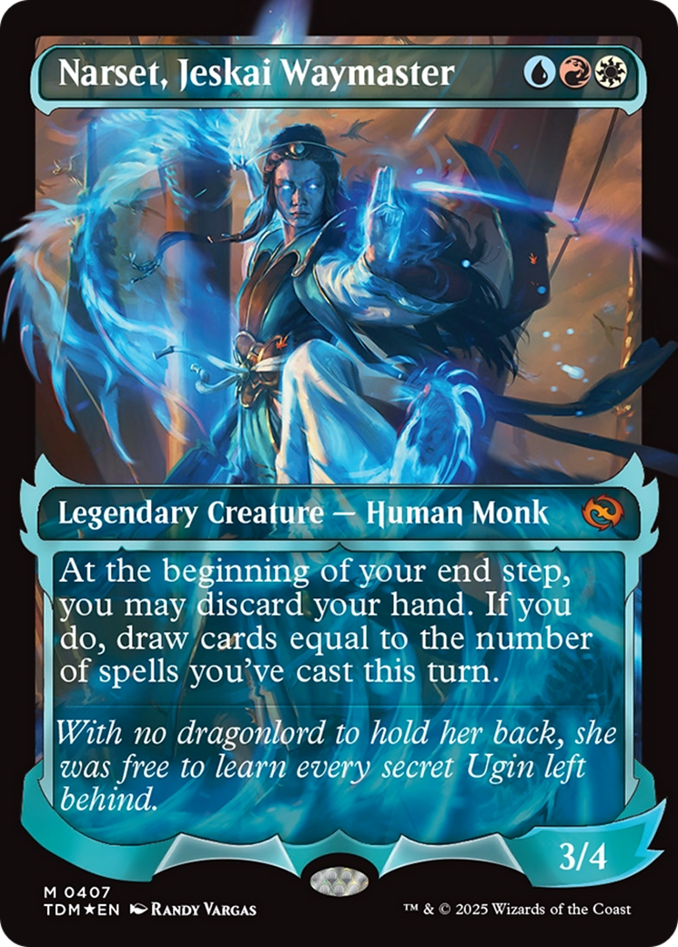 Narset, Jeskai Waymaster (Showcase) [Tarkir: Dragonstorm] | Exor Games Bridgewater