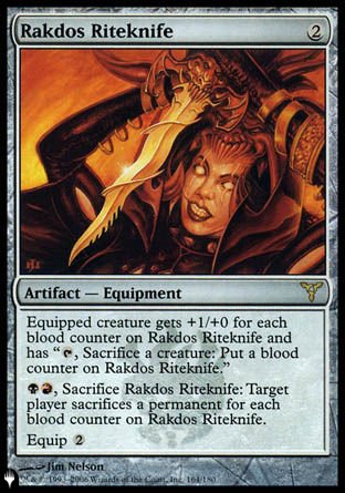 Rakdos Riteknife [The List] | Exor Games Bridgewater