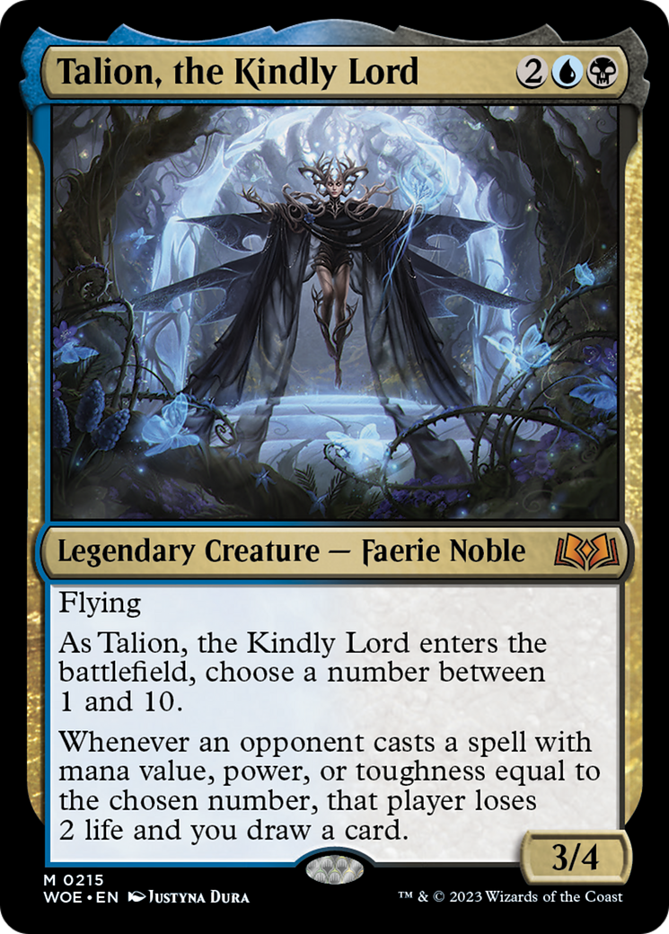 Talion, the Kindly Lord [Wilds of Eldraine] | Exor Games Bridgewater