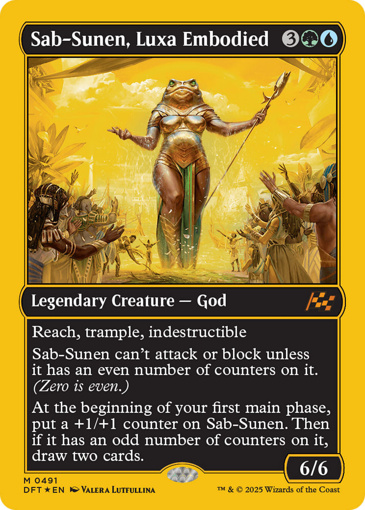 Sab-Sunen, Luxa Embodied (First-Place Foil) [Aetherdrift] | Exor Games Bridgewater