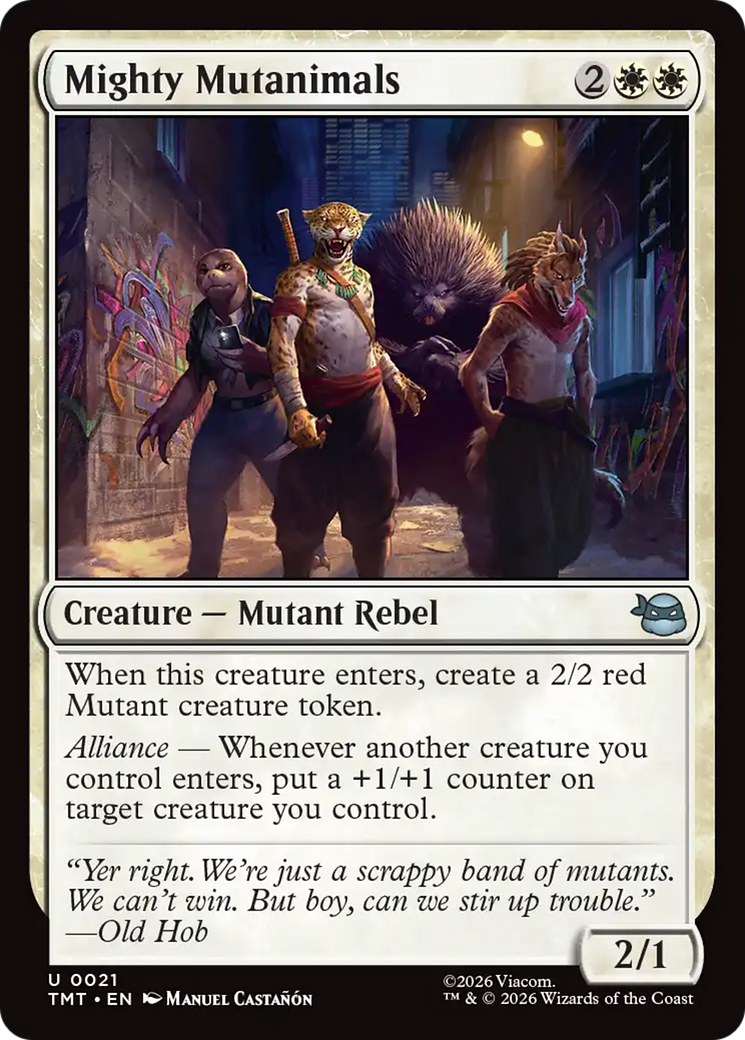 Mighty Mutanimals [Teenage Mutant Ninja Turtles] | Exor Games Bridgewater