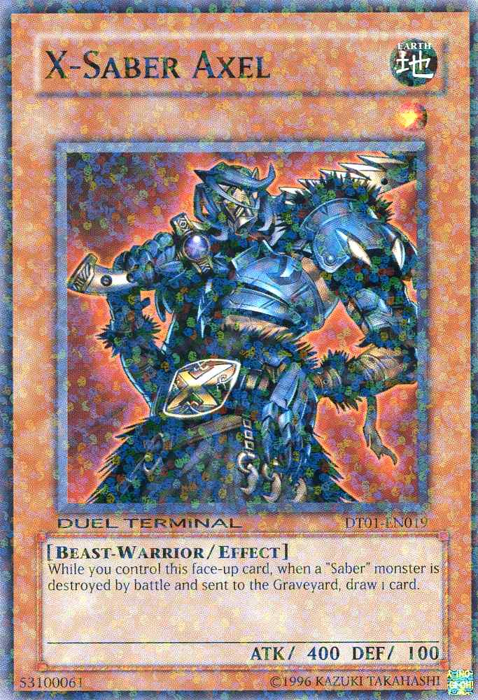 X-Saber Axel [DT01-EN019] Common | Exor Games Bridgewater