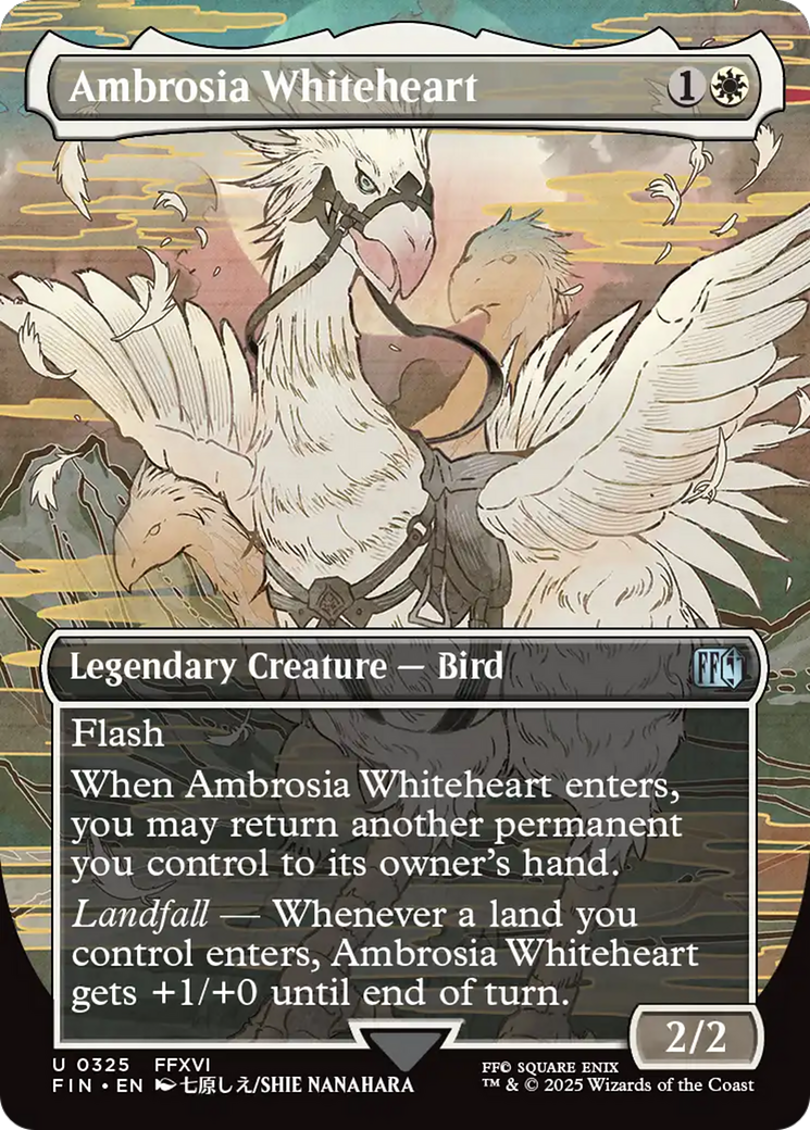 Ambrosia Whiteheart (Borderless) [FINAL FANTASY] | Exor Games Bridgewater