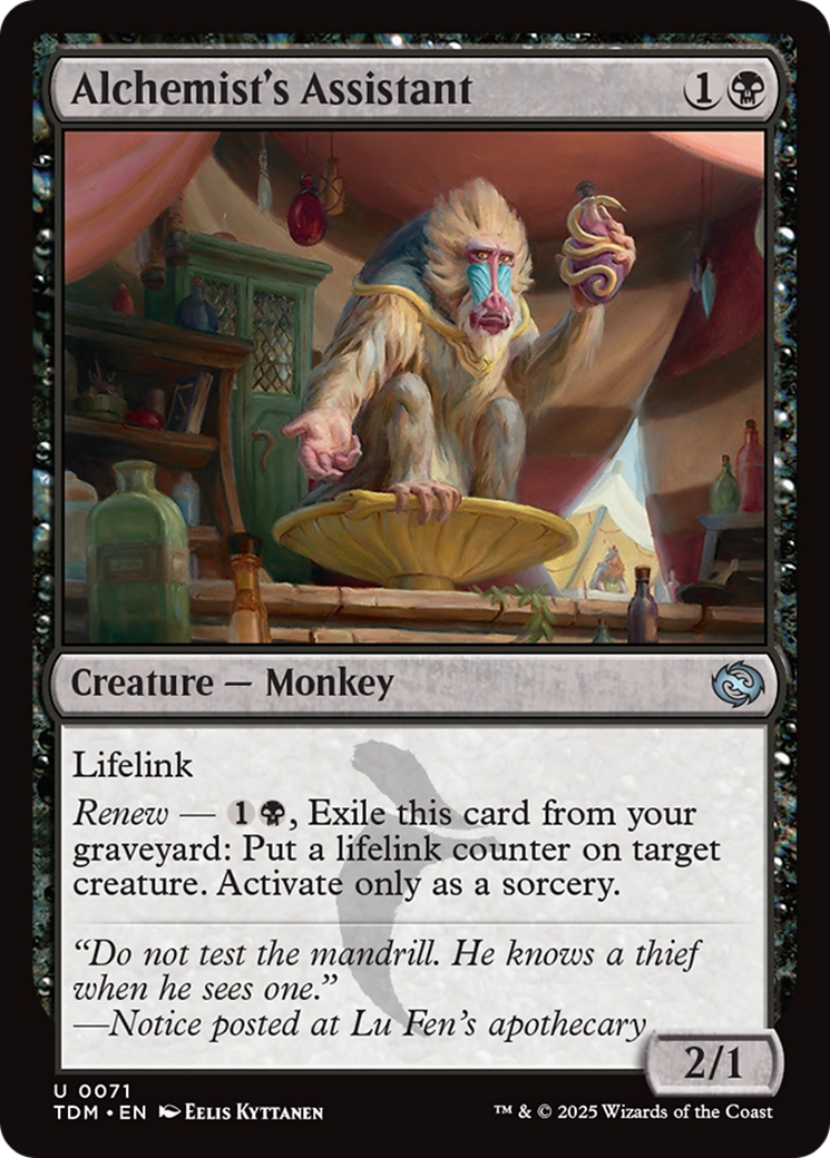 Alchemist's Assistant [Tarkir: Dragonstorm] | Exor Games Bridgewater