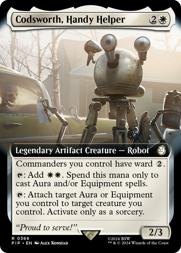 Codsworth, Handy Helper (Extended Art) [Fallout] | Exor Games Bridgewater