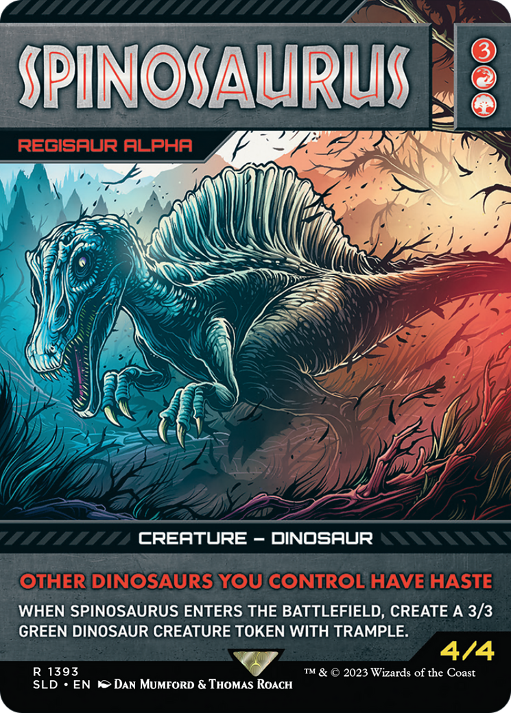 Spinosaurus - Regisaur Alpha [Secret Lair Drop Series] | Exor Games Bridgewater