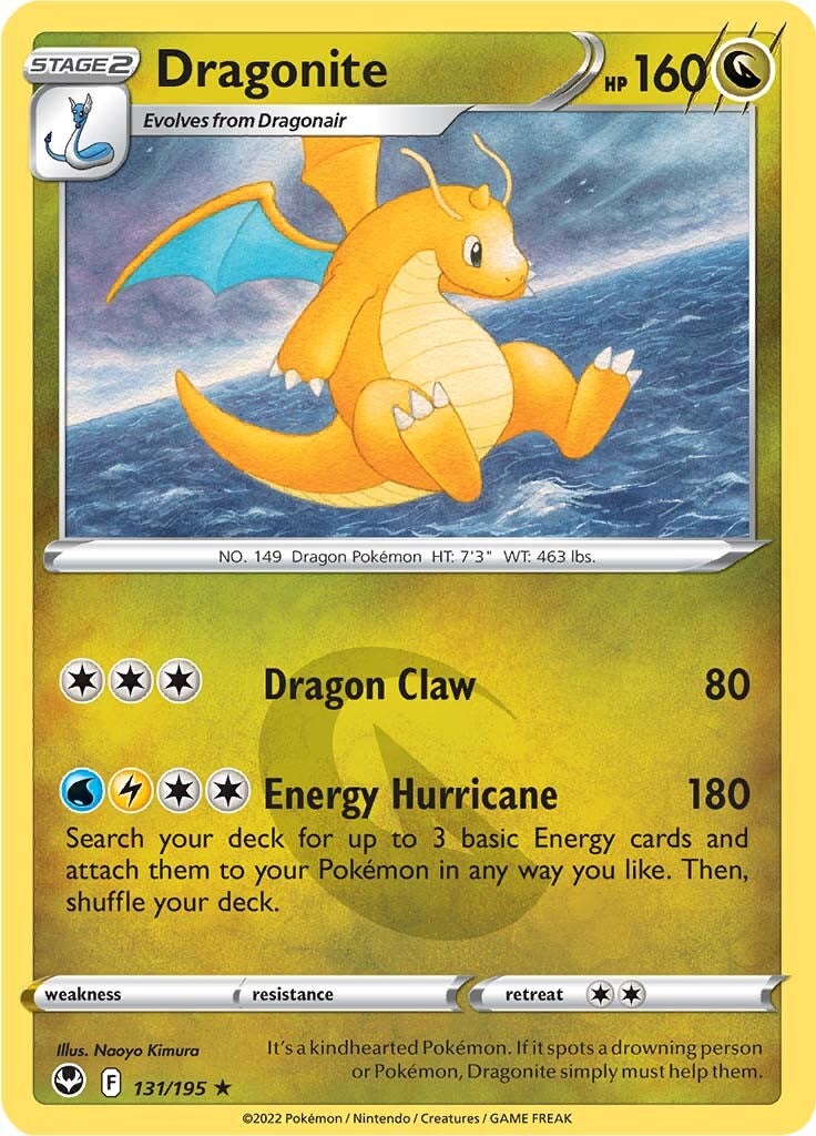 Dragonite (131/195) [Sword & Shield: Silver Tempest] | Exor Games Bridgewater