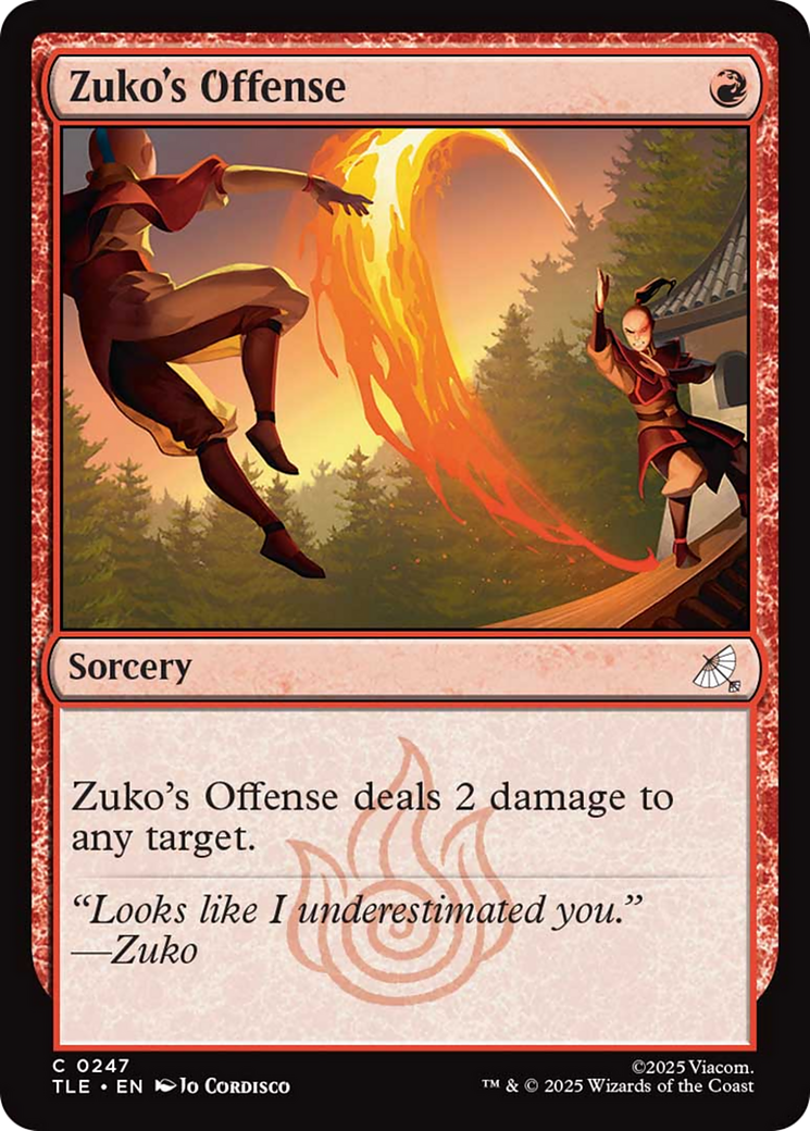 Zuko's Offense [Avatar: The Last Airbender: Eternal-Legal] | Exor Games Bridgewater