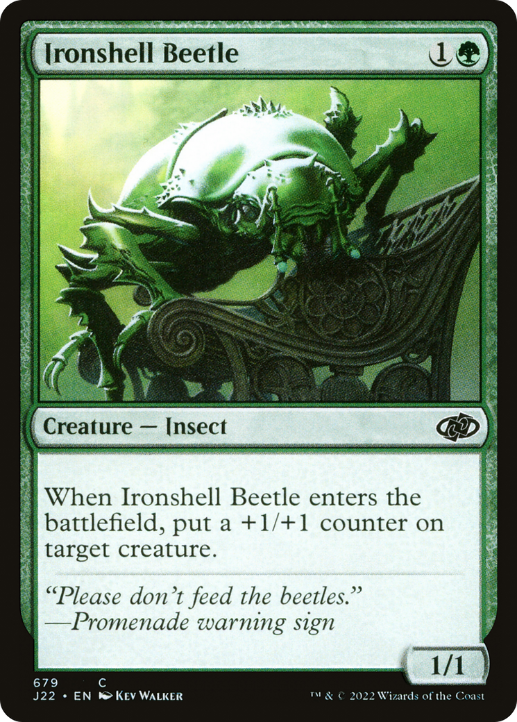 Ironshell Beetle [Jumpstart 2022] | Exor Games Bridgewater