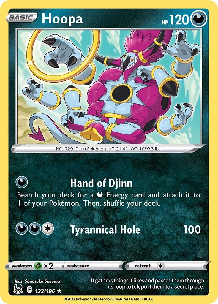 Hoopa (122/196) [Sword & Shield: Lost Origin] | Exor Games Bridgewater