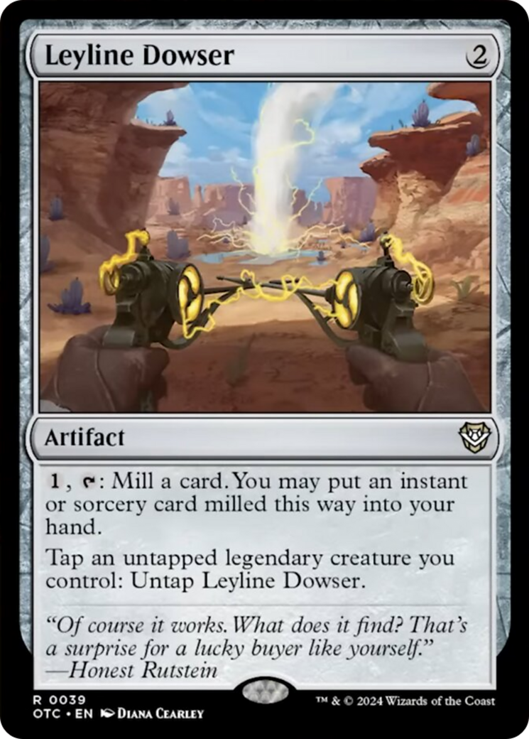 Leyline Dowser [Outlaws of Thunder Junction Commander] | Exor Games Bridgewater