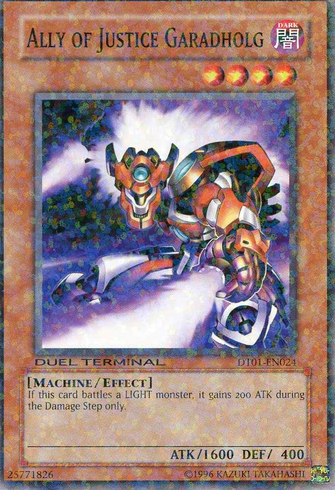Ally of Justice Garadholg [DT01-EN024] Common | Exor Games Bridgewater