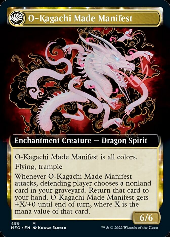 The Kami War // O-Kagachi Made Manifest (Extended Art) [Kamigawa: Neon Dynasty] | Exor Games Bridgewater