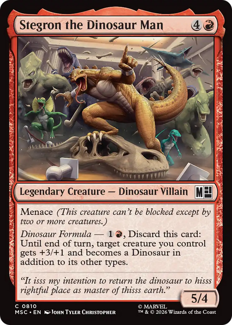 Stegron the Dinosaur Man [Marvel Super Heroes Commander] | Exor Games Bridgewater
