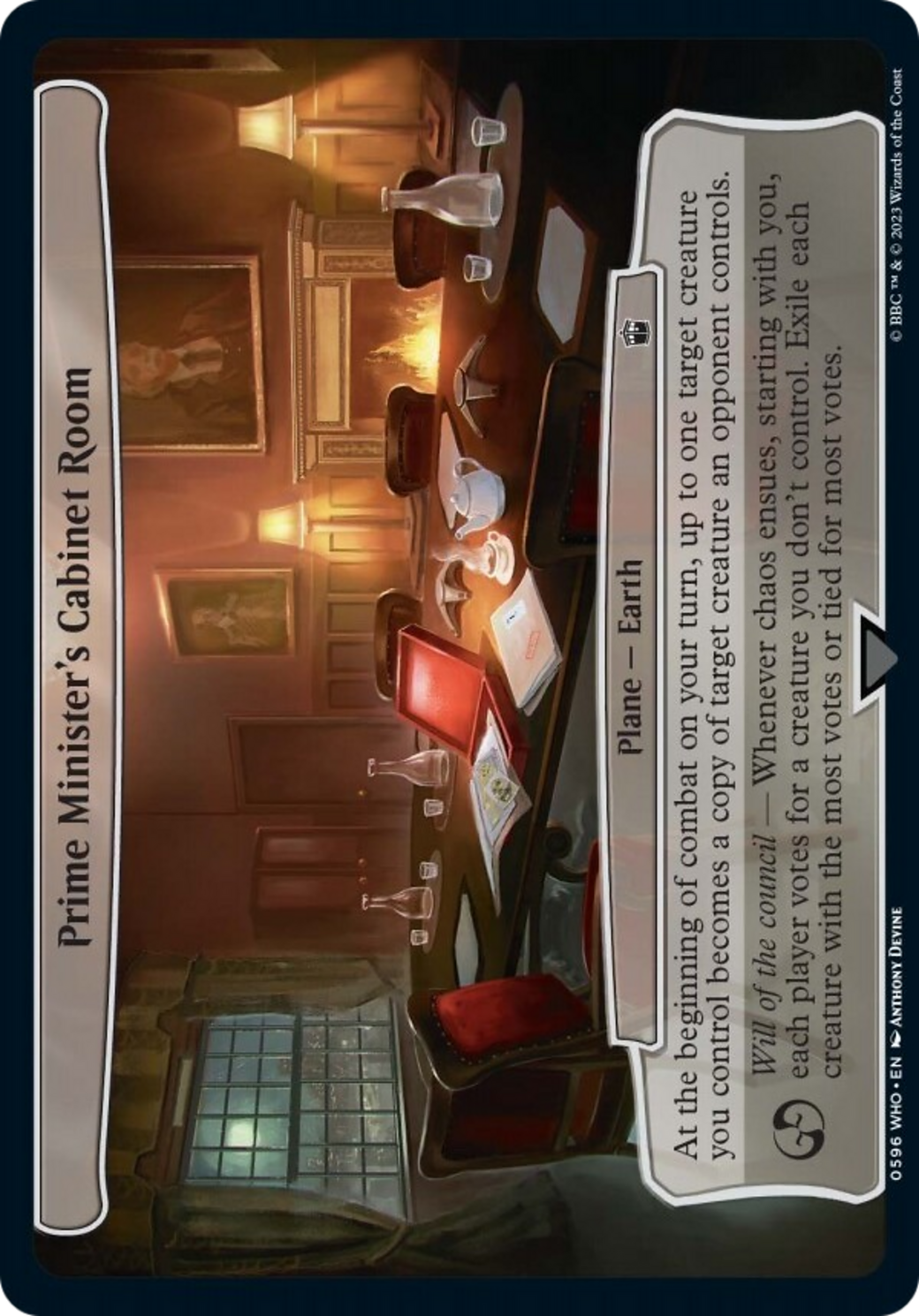 Prime Minister's Cabinet Room [Doctor Who] | Exor Games Bridgewater