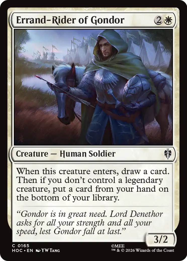 Errand-Rider of Gondor [The Hobbit: Eternal-Legal] | Exor Games Bridgewater