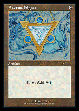 Azorius Signet (Retro) [Secret Lair Drop Series] | Exor Games Bridgewater