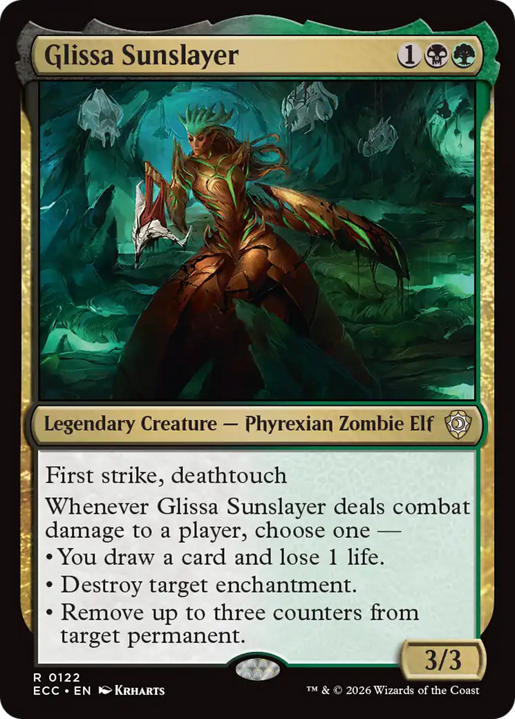 Glissa Sunslayer [Lorwyn Eclipsed Commander] | Exor Games Bridgewater