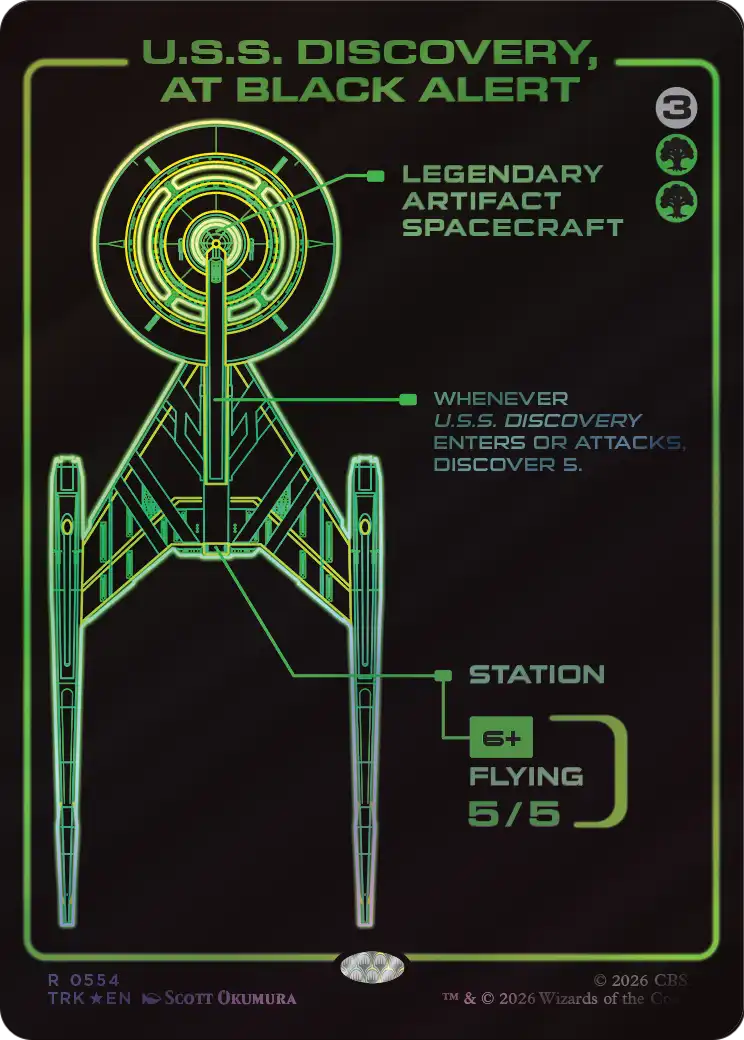 U.S.S. Discovery, at Black Alert (Showcase) [Star Trek] | Exor Games Bridgewater