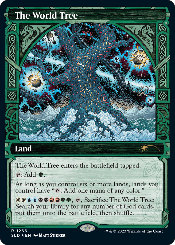 The World Tree (Halo Foil) [Secret Lair Drop Series] | Exor Games Bridgewater