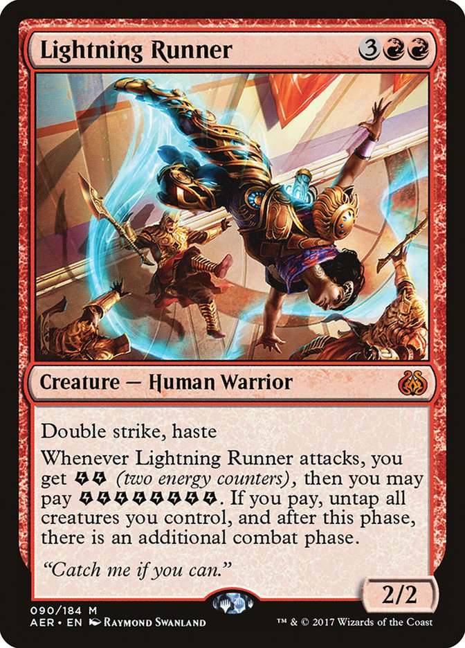 Lightning Runner [Aether Revolt] | Exor Games Bridgewater