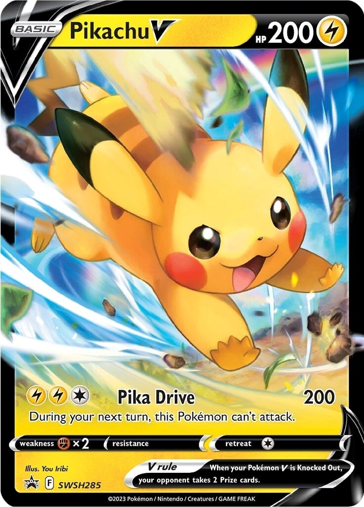 Pikachu V (SWSH285) [Sword & Shield: Black Star Promos] | Exor Games Bridgewater