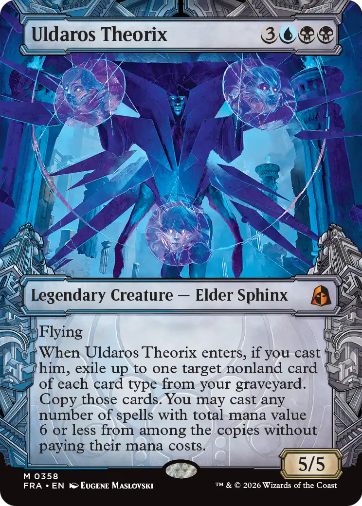 Uldaros Theorix (Showcase) (0358) [Reality Fracture] | Exor Games Bridgewater