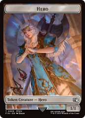 Hero (0009) // Bird (0017) Double-Sided Token [FINAL FANTASY Tokens] | Exor Games Bridgewater